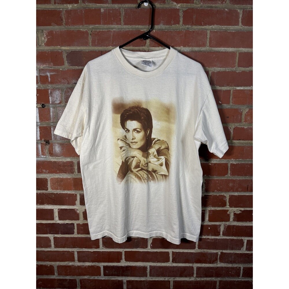 Vintage 90s Single Stitch Michelle Wright Shirt Wild Oats USA Made Adult Size XL